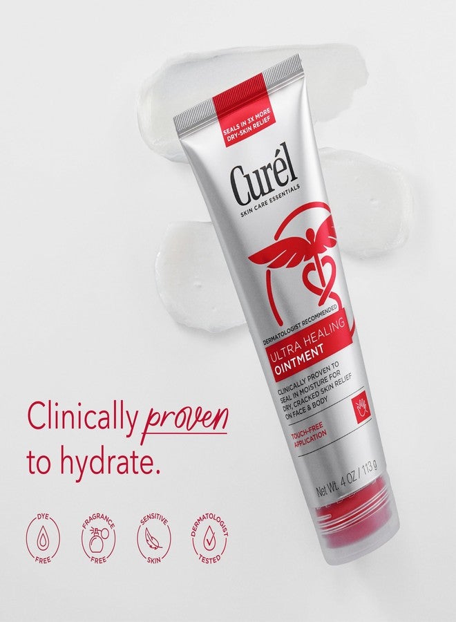 مرهم كيوريل ألترا هيلينج، مرهم علاجي مع أداة تطبيق بدون لمس، مرطب للجسم والوجه للنساء والرجال، 4 أونصة - Image 3